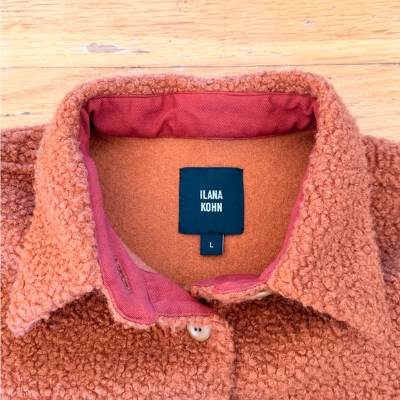 Ilana Kohn Rust Teddy Jacket - Picture 3 of 6